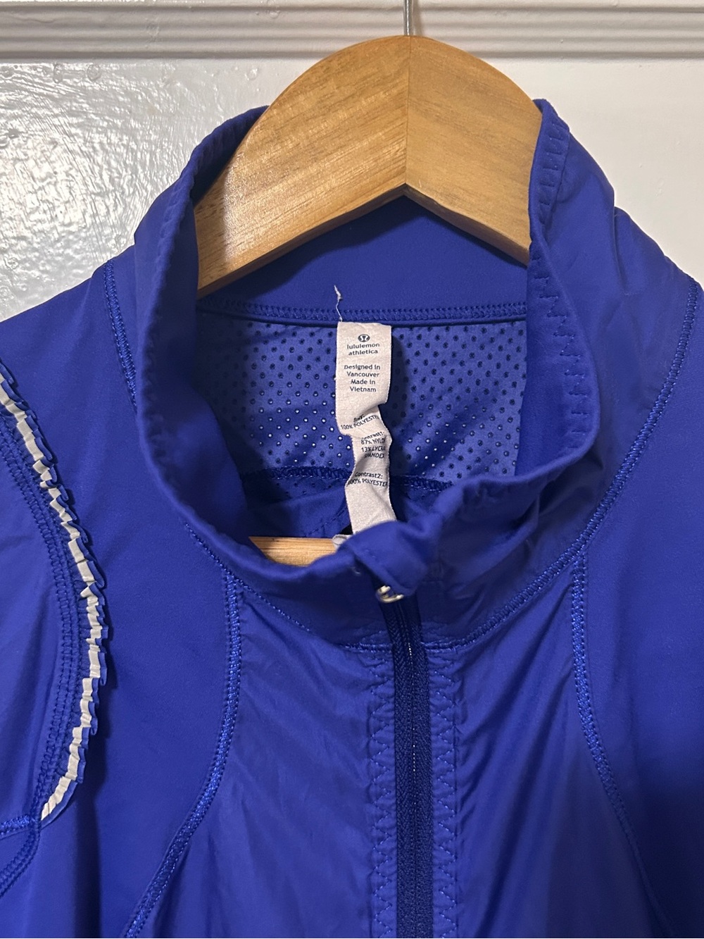 lululemon athletica Royal Blue Utility Zip Jacket